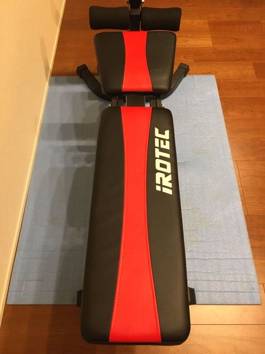 新品 5センチ短縮カット済 アイロテック IROTEC マルチポジションベンチ
