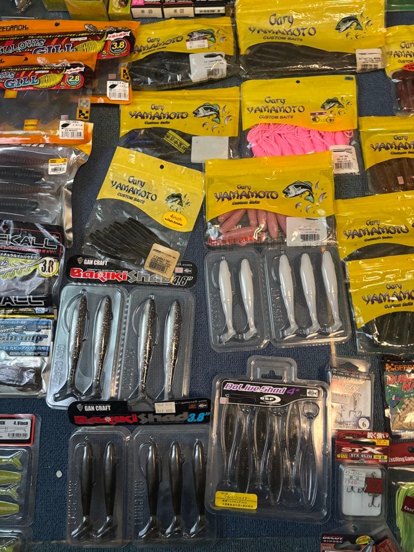 バス釣り引退セットです