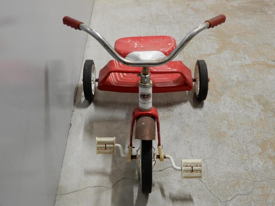 貴重!!　50～60's　USA製　FLEXIBLE FLYER　三輪車　良品