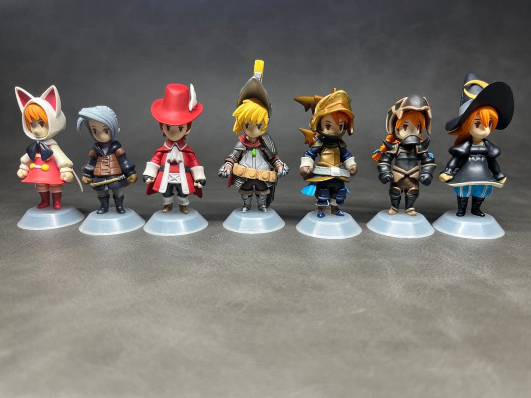 FF3 フィギュア　ファイナルファンタジー3 トレーディングアーツミニ　全7種