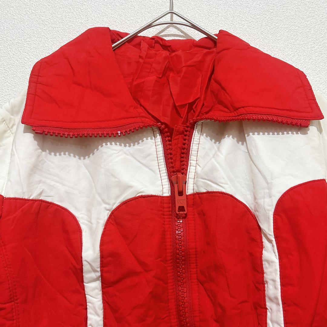 San Felice 【M】ヴィンテージ スキージャケット 赤 白 イタリア