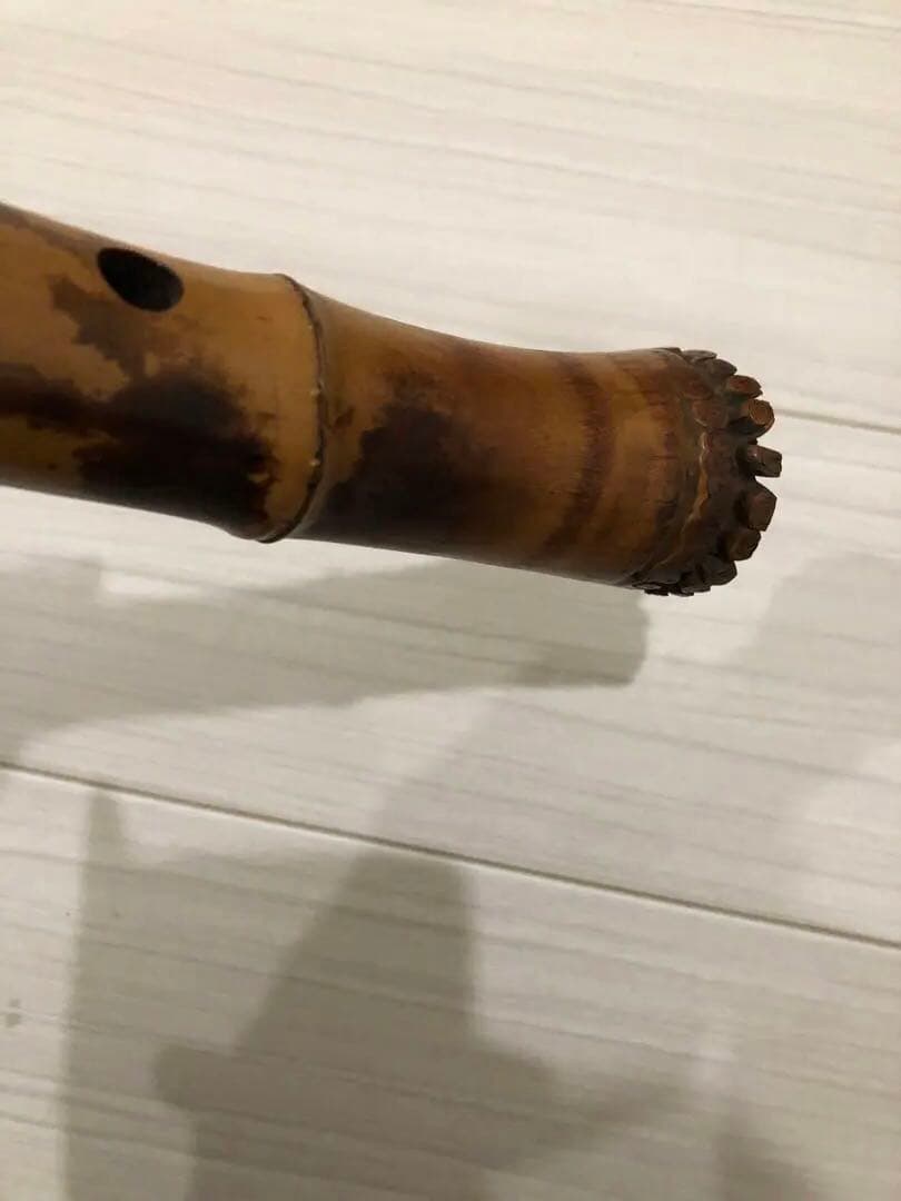 尺八　琴古流　一尺八寸　銀継　美品