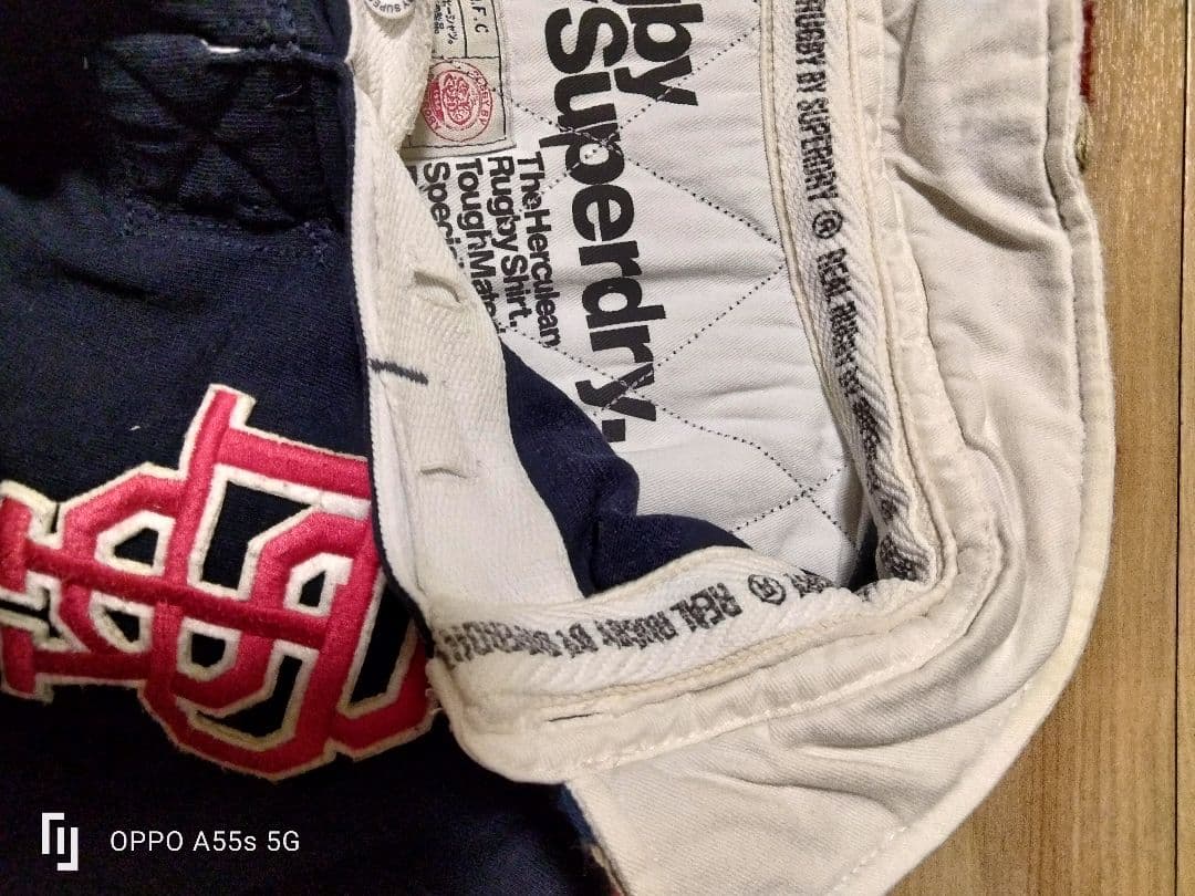Superdry ラガーシャツ ネイビー サイズ15