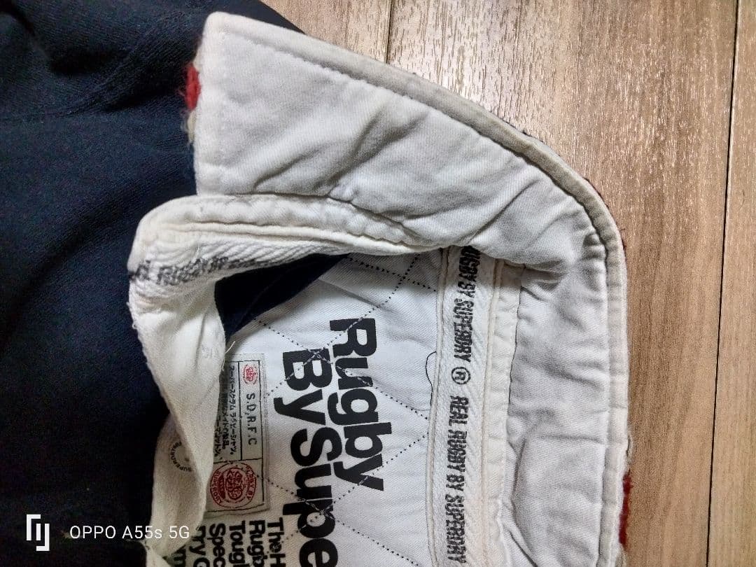 Superdry ラガーシャツ ネイビー サイズ15