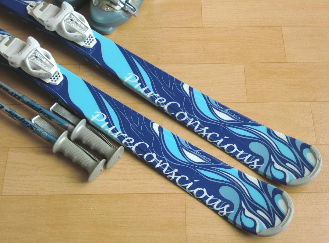 ■■1月限定■送料無料■女性用スキーフルセット■板147靴25.5■メンテ付■■