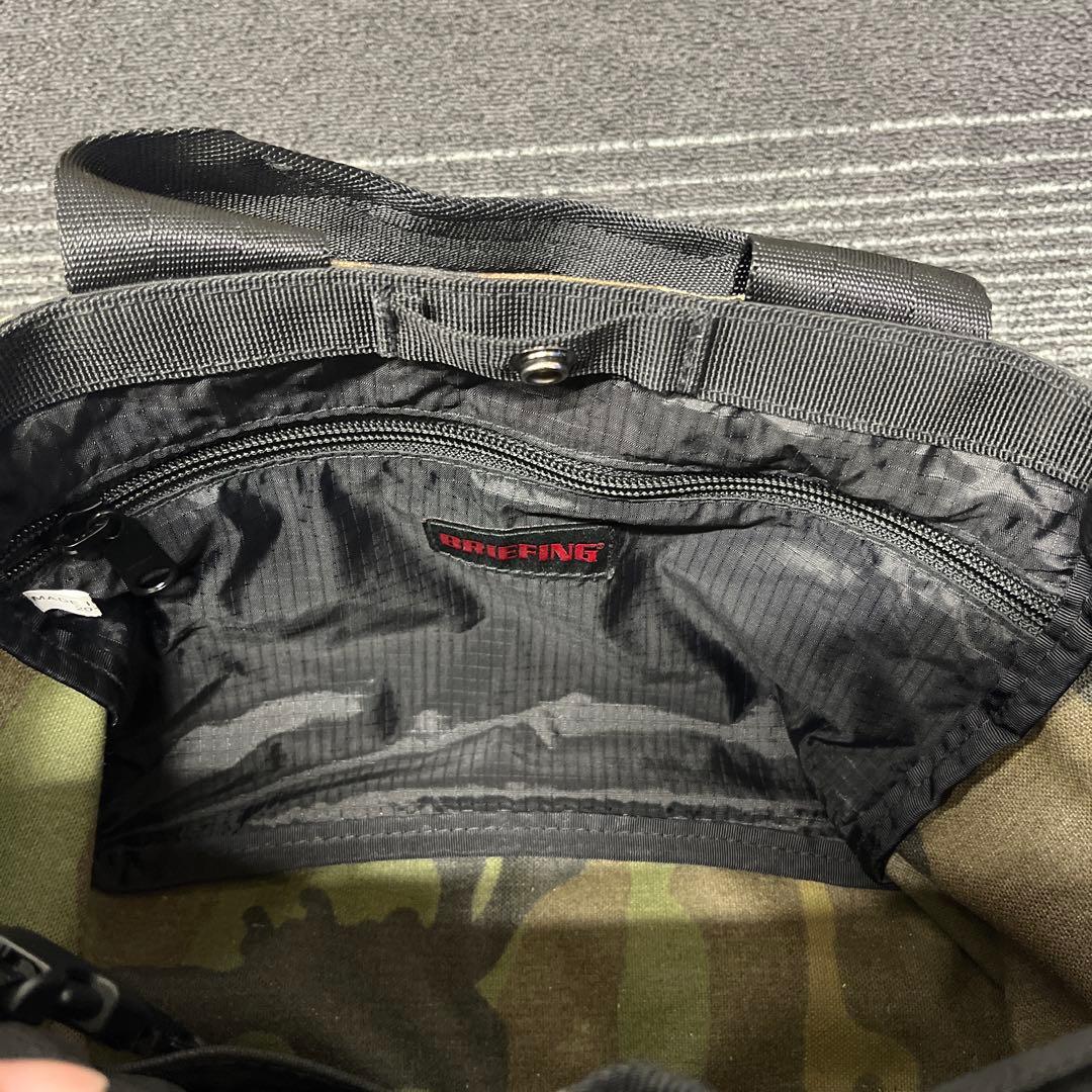 ブリーフィング　カートバッグ　希少柄　迷彩