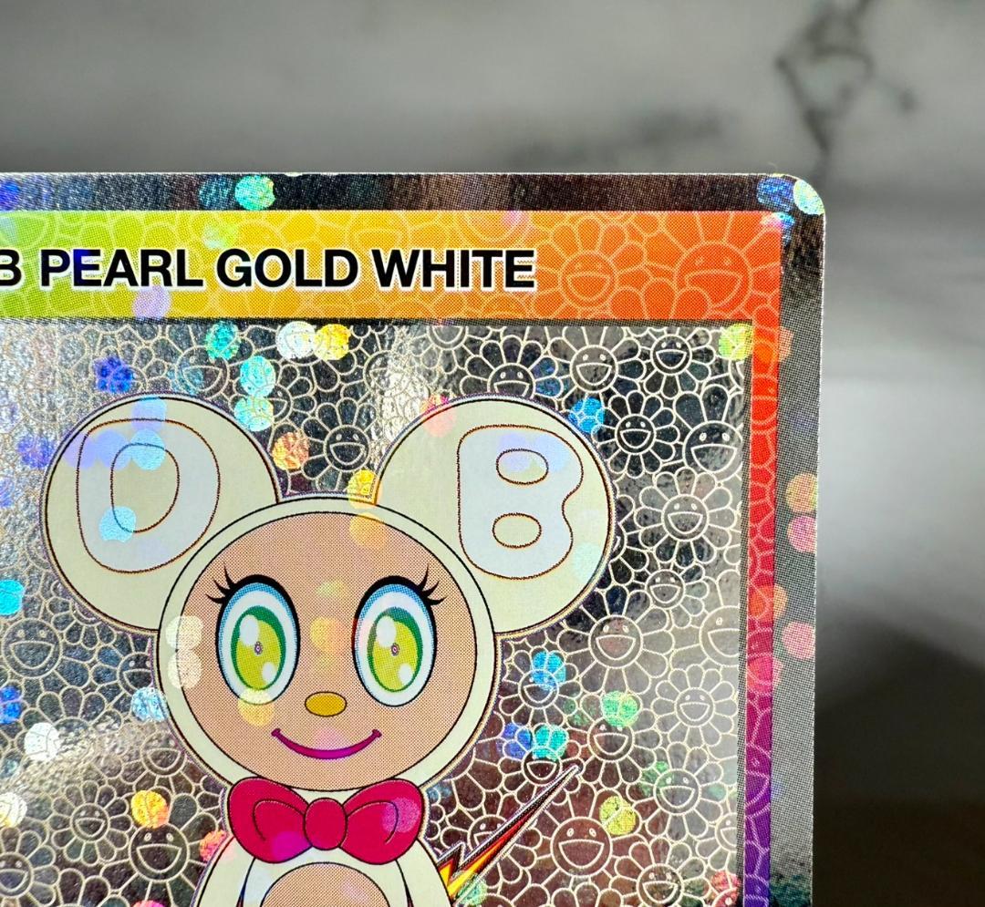 DOB PEARL GOLD WHITE 村上隆 もののけ京都 展覧会 入場特典