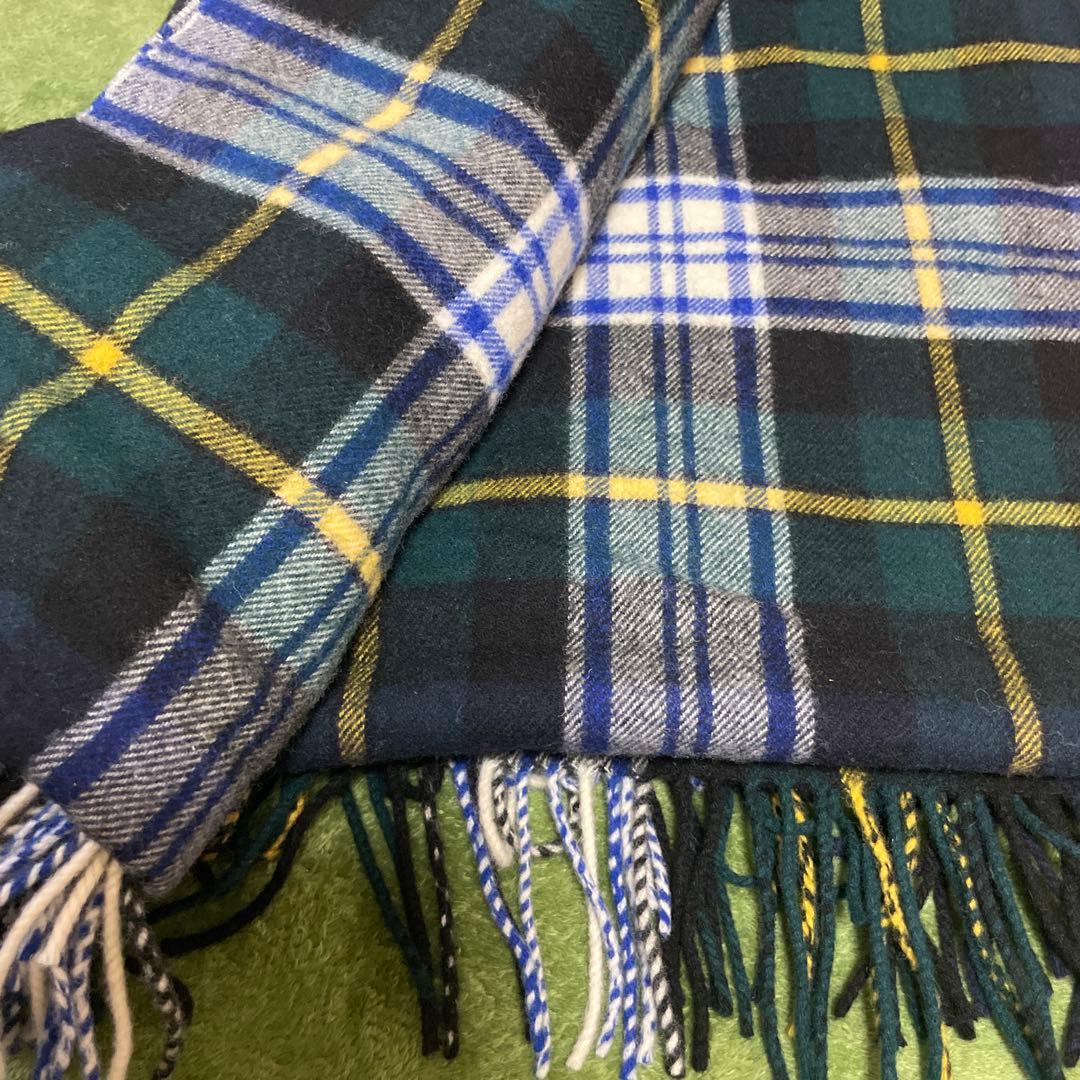 ジョンストンズ オブ エルギン スコットランド 大判　スローブランケット　膝掛け
