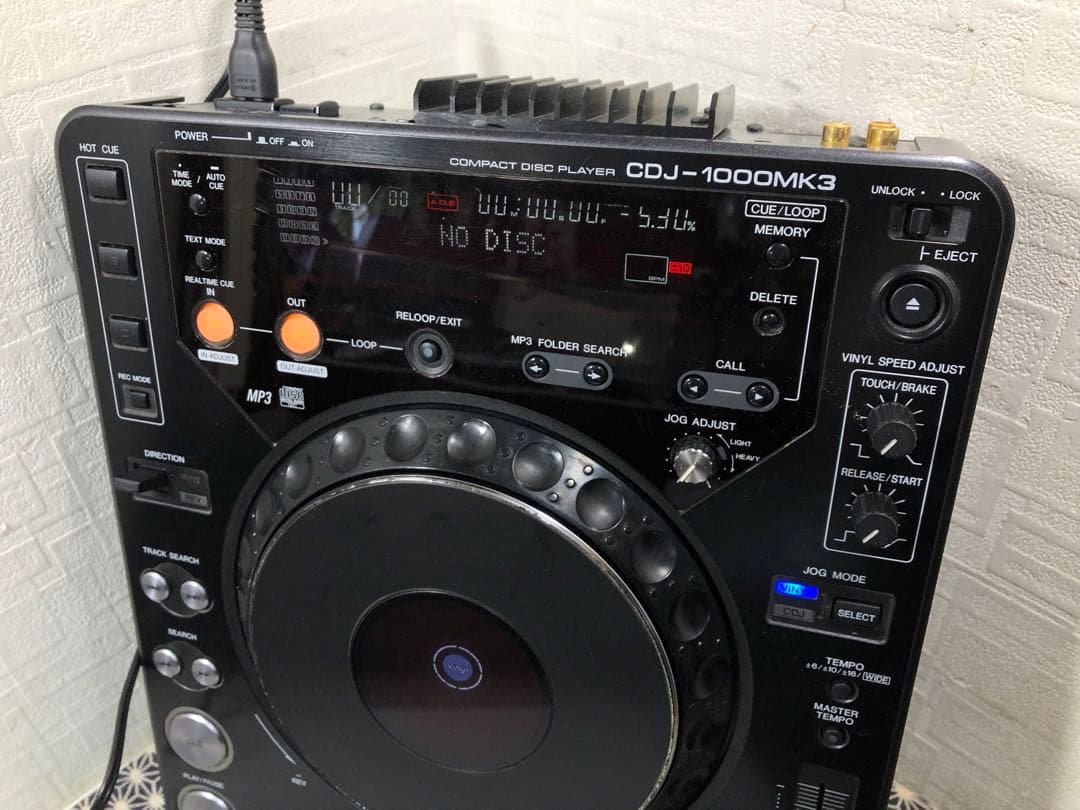 pioneer dj パイオニア　CDJ-1000mk3 レンズメンテナンス