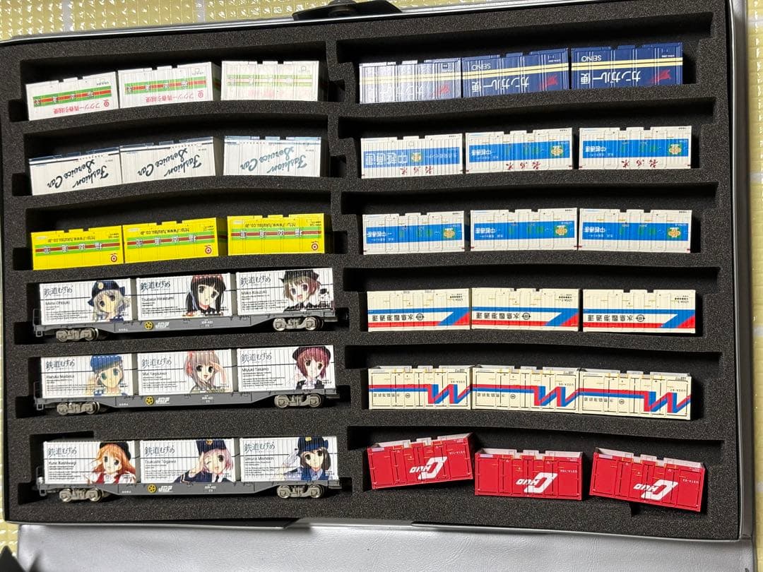 Nゲージ コンテナ 204個 ケース付き