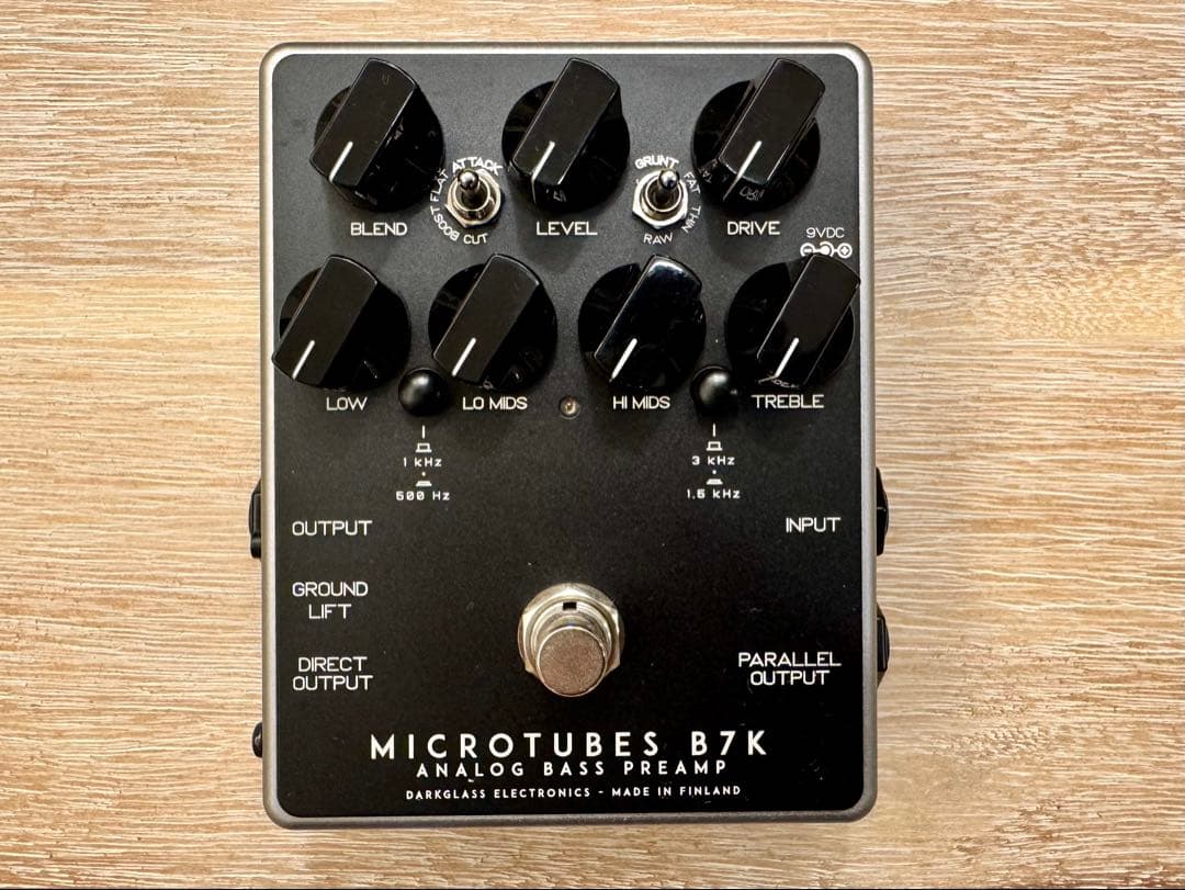 DARKGLASS MICROTUBES B7K V2 ベースプリアンプ