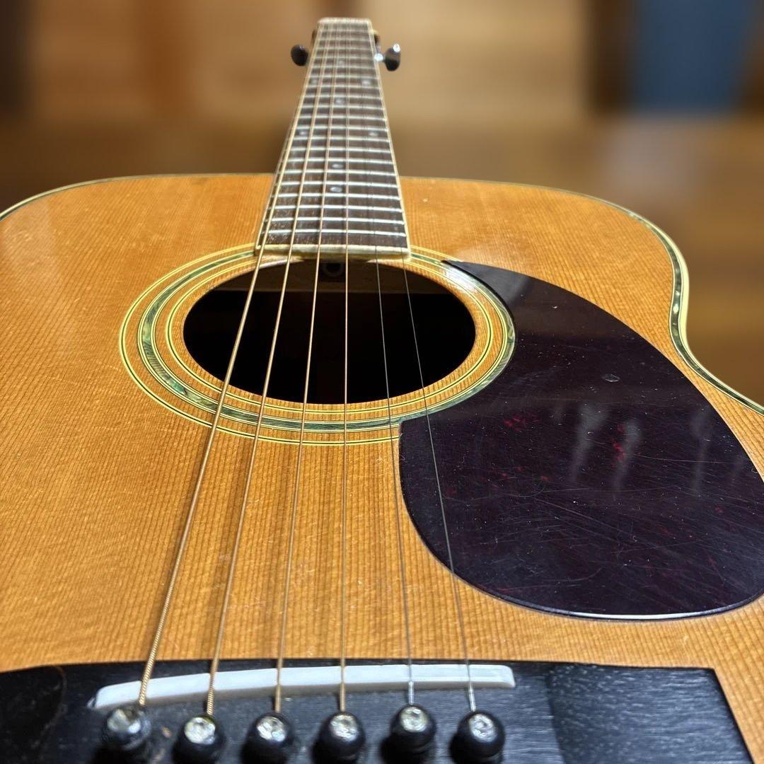 モーリス Morris F-25 アコースティックギター 年代物ハードケース付き