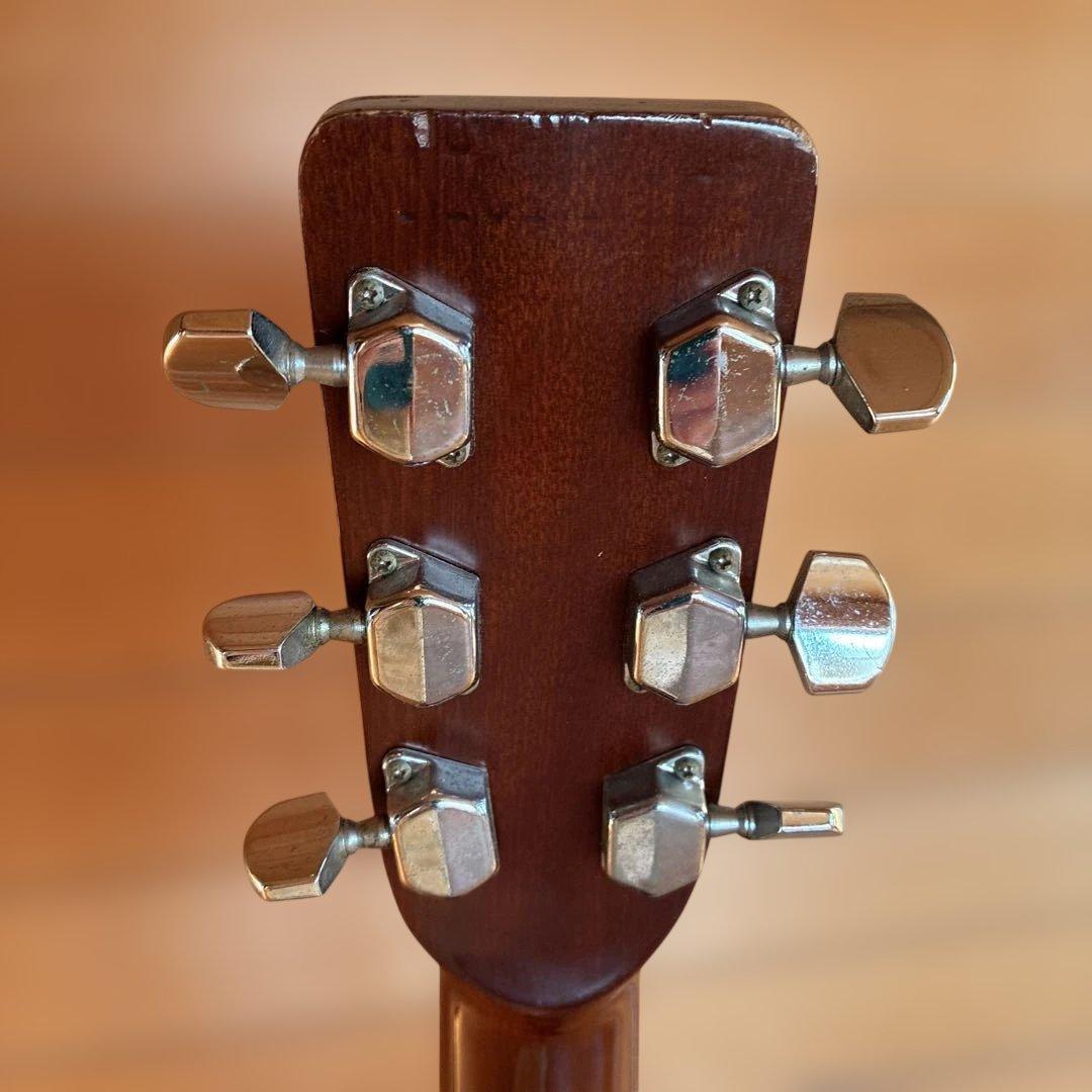 モーリス Morris F-25 アコースティックギター 年代物ハードケース付き