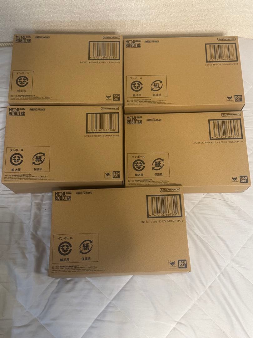 メタルロボット魂　ストライクフリーダム弐式　プラウドディフェンダー その他セット
