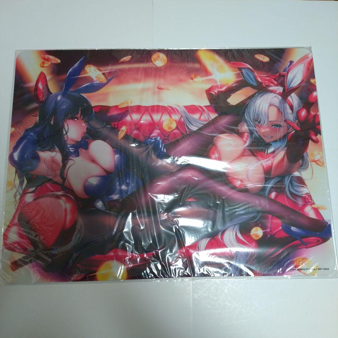 ピロ水　緋月アキラ　デスクマット