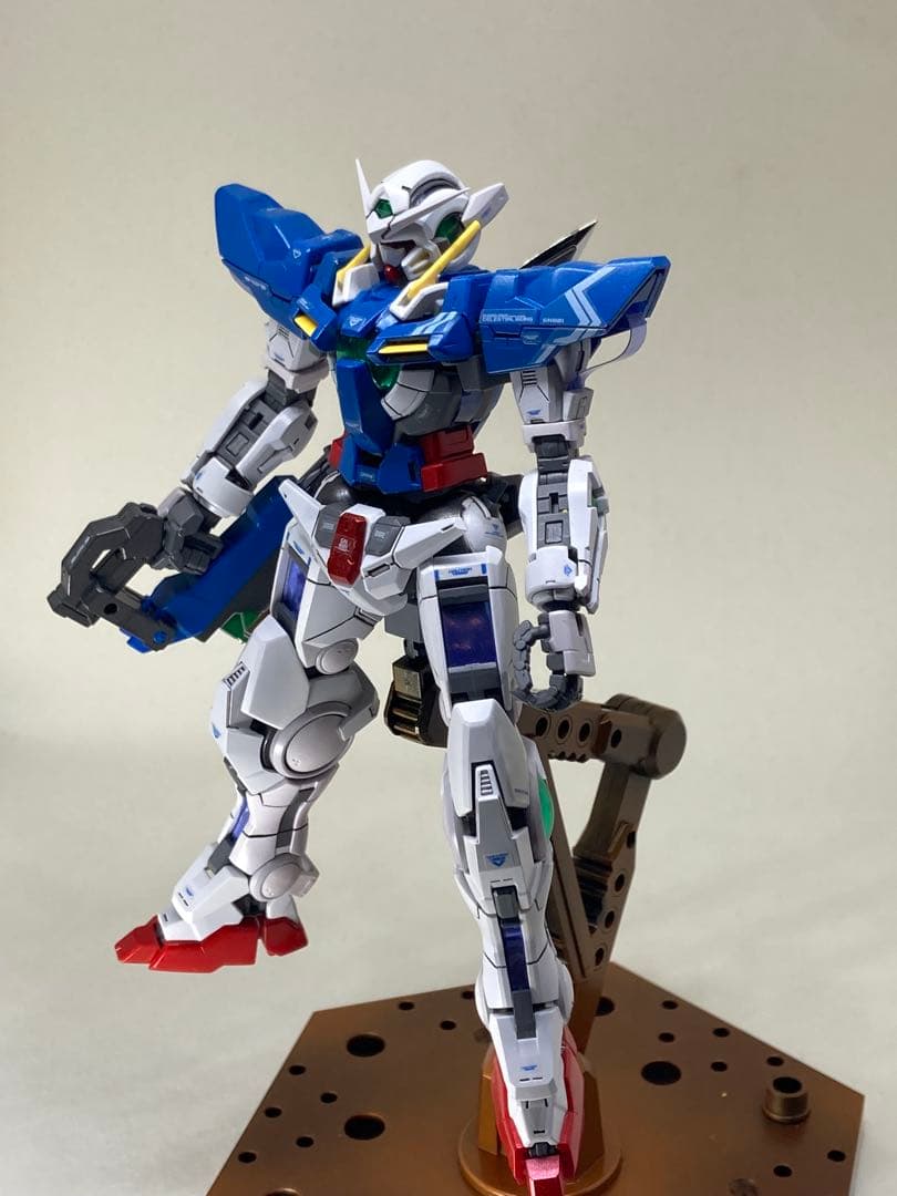 HG gnアームズ　RGエクシア　完成品　全塗装