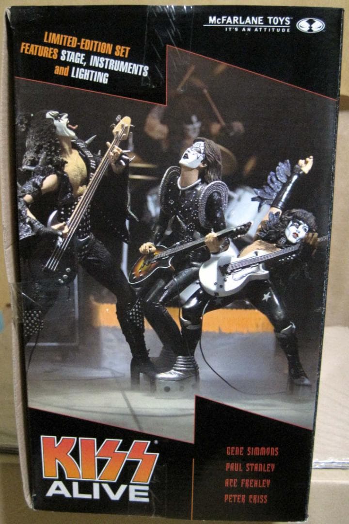 KISS ALIVE DX BOX　マクファーレントイズ フィギュア