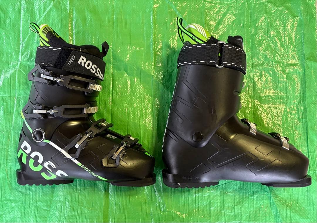ROSSIGNOL スキー ブーツ ブラック/グリーン