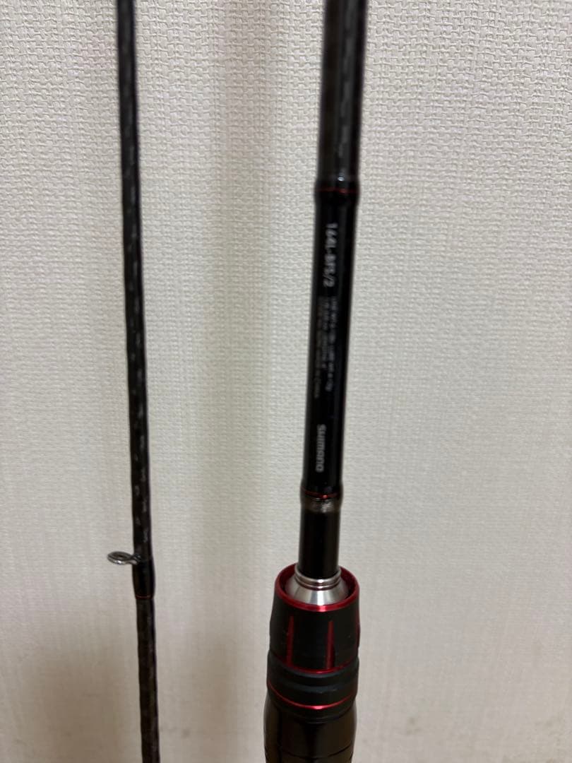 シマノ ゾディアス 164Lとメジャークラフト コルキッシュ 622UL 2本