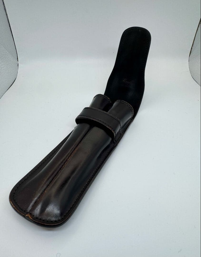 Brelio ブレイリオ　コードバン　レザーペンケース