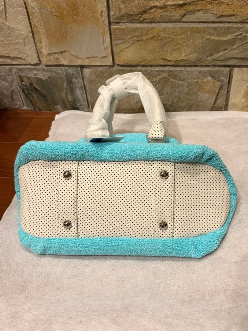 【新品・未使用品】大人気‼︎muta MARIN パイル生地ラウンドバッグ