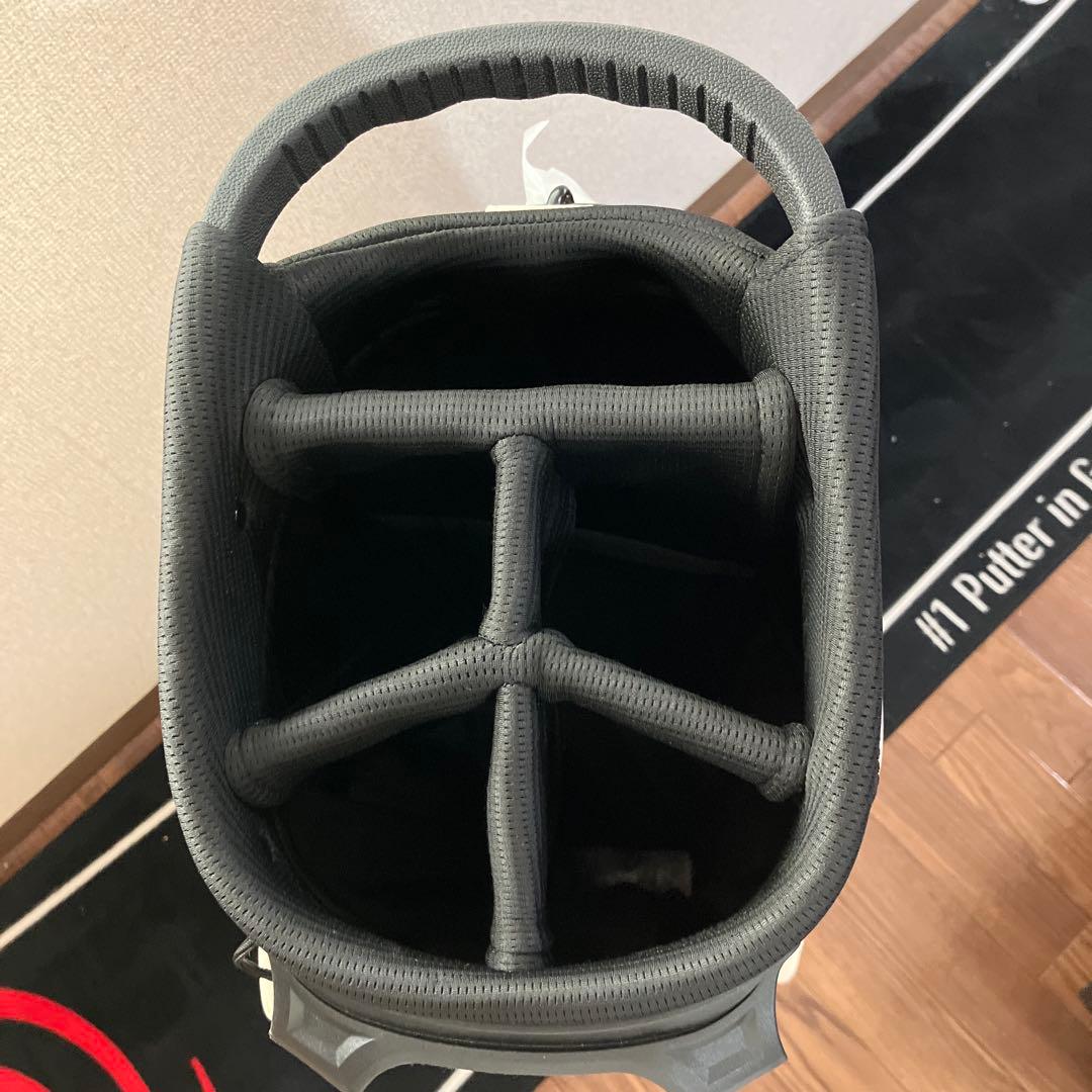 即日発送 新品 TDN GOLF スコットランド発 スタンドバッグ オフホワイト
