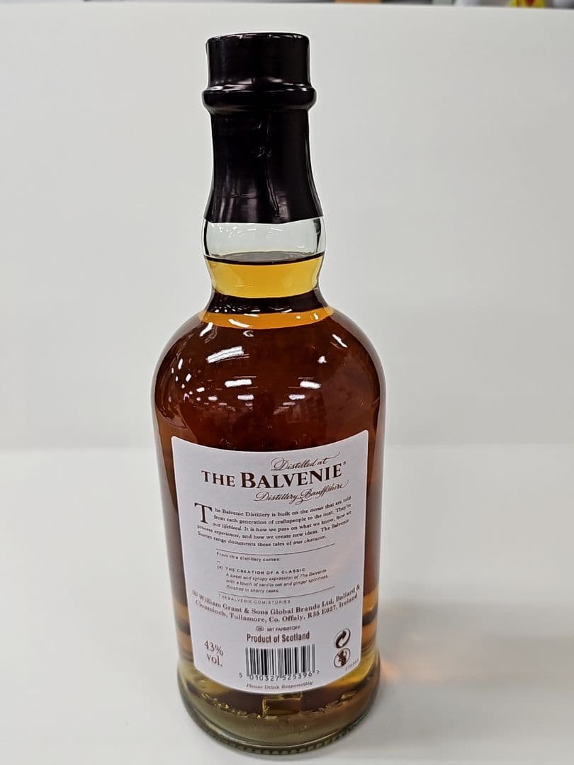 The Balvenie シングルモルトスコッチウイスキー