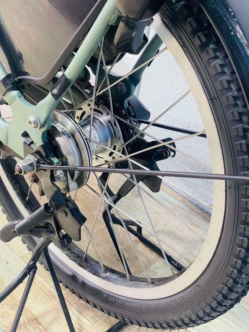 3235ブリヂストン12アンペア 20インチ子供乗せ電動アシスト自転車