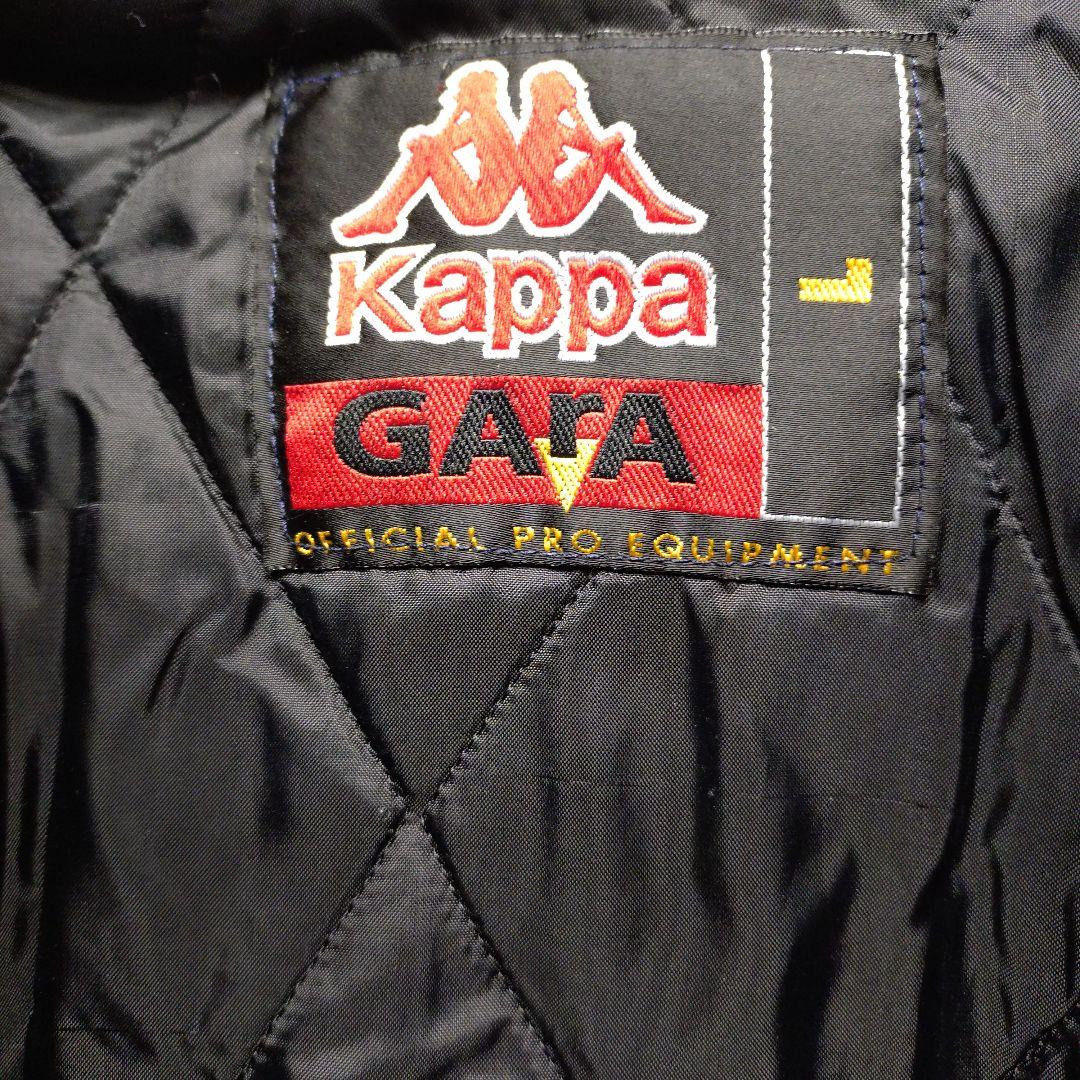 ASローマ ベンチコート 中綿 Kappa ロゴ刺繍★程度良好