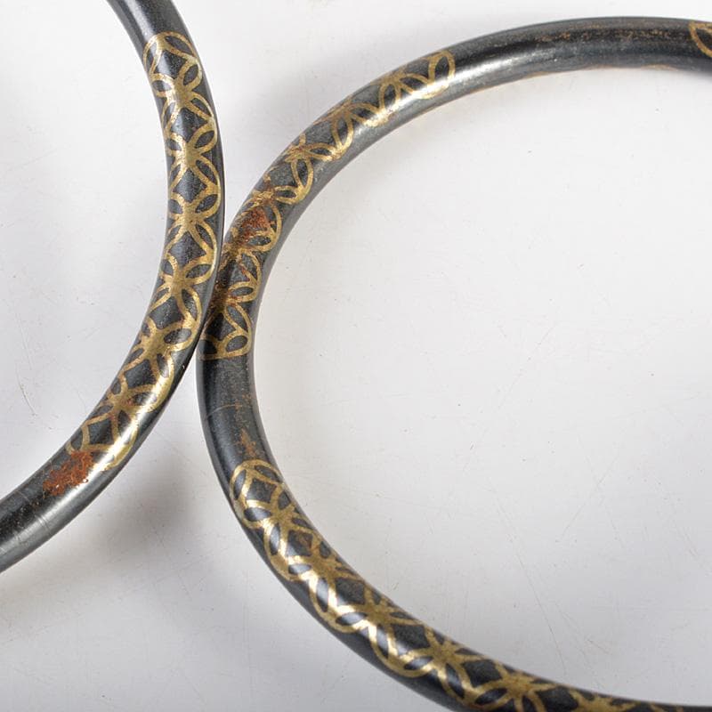 marie　木村清五郎田中敏孝名越弥五郎釜鐶釻共箱　4点V　6275