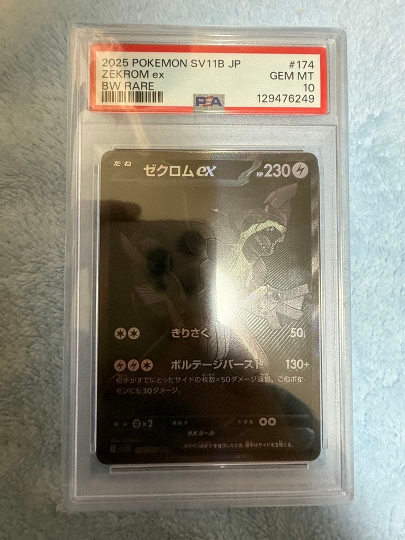 PSA10 ゼクロムex BWR ポケカ