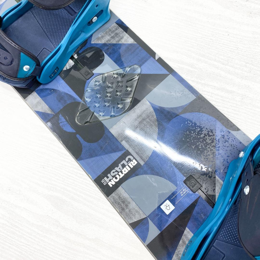 BURTON CLASH バートン メンズ スノーボードセット 155 27cm