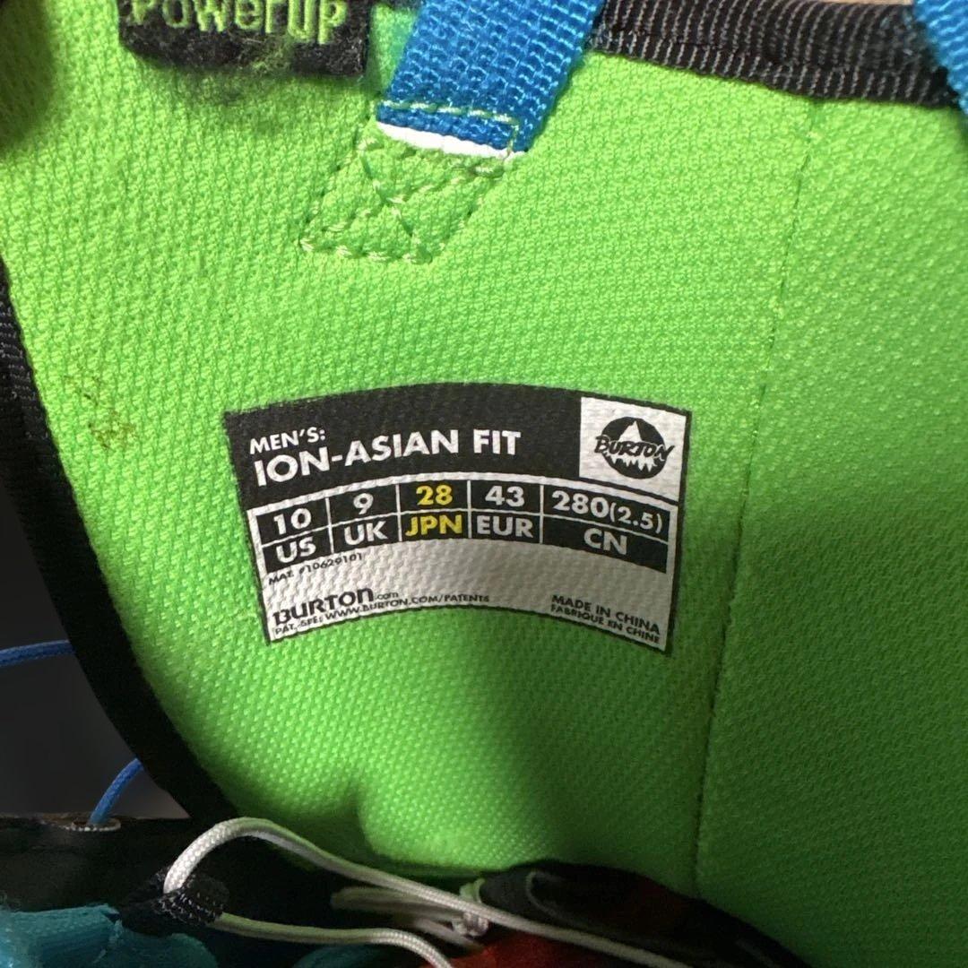 スノーボード BURTON ION 28cm ASIAN FIT
