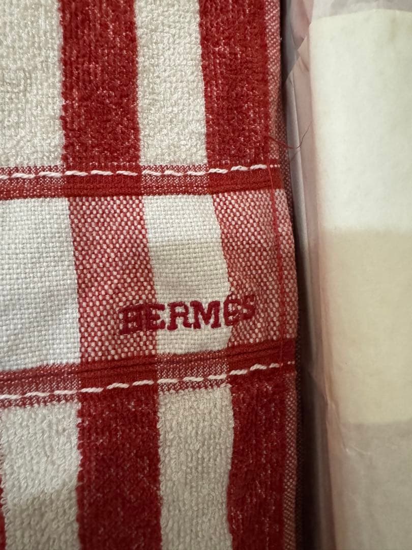 HERMES•エルメス•ビーチタオル
