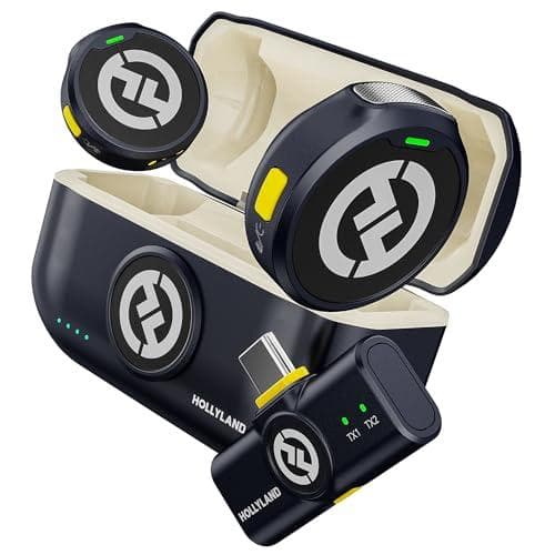 Hollyland Lark M2 ワイヤレスマイク-ピンマイク USB Typ