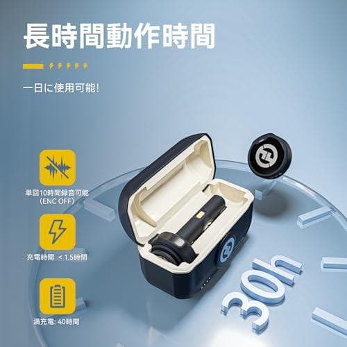 Hollyland Lark M2 ワイヤレスマイク-ピンマイク USB Typ