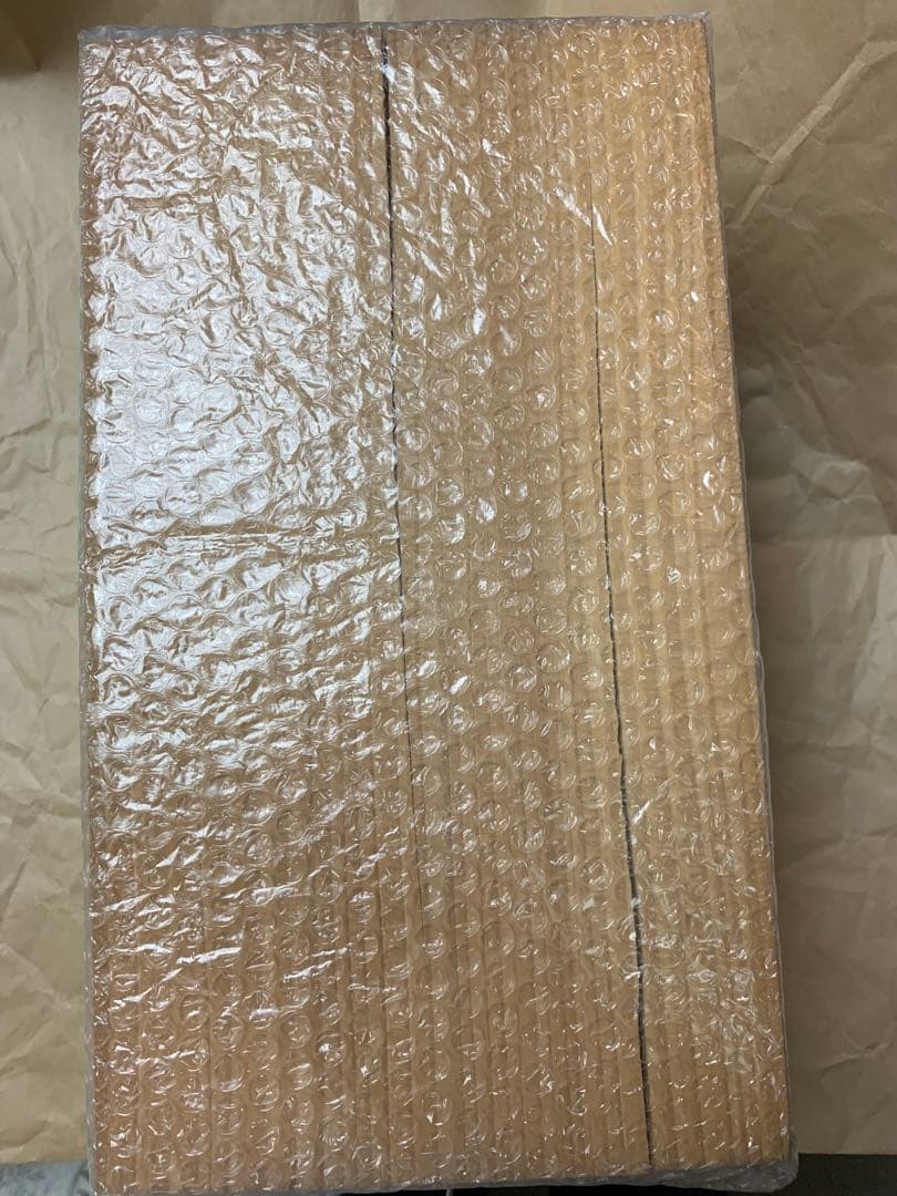 昭和レトロ未使用保管品 常滑 翠窯 陶芸大きな花瓶壺華道ベージュと茶の模様 貫入