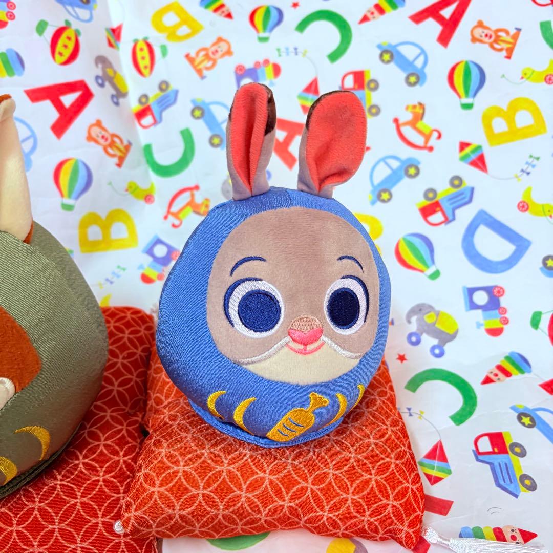 ズートピア ニック　ジュディ　ぬいぐるみ　お正月　ディズニーストア