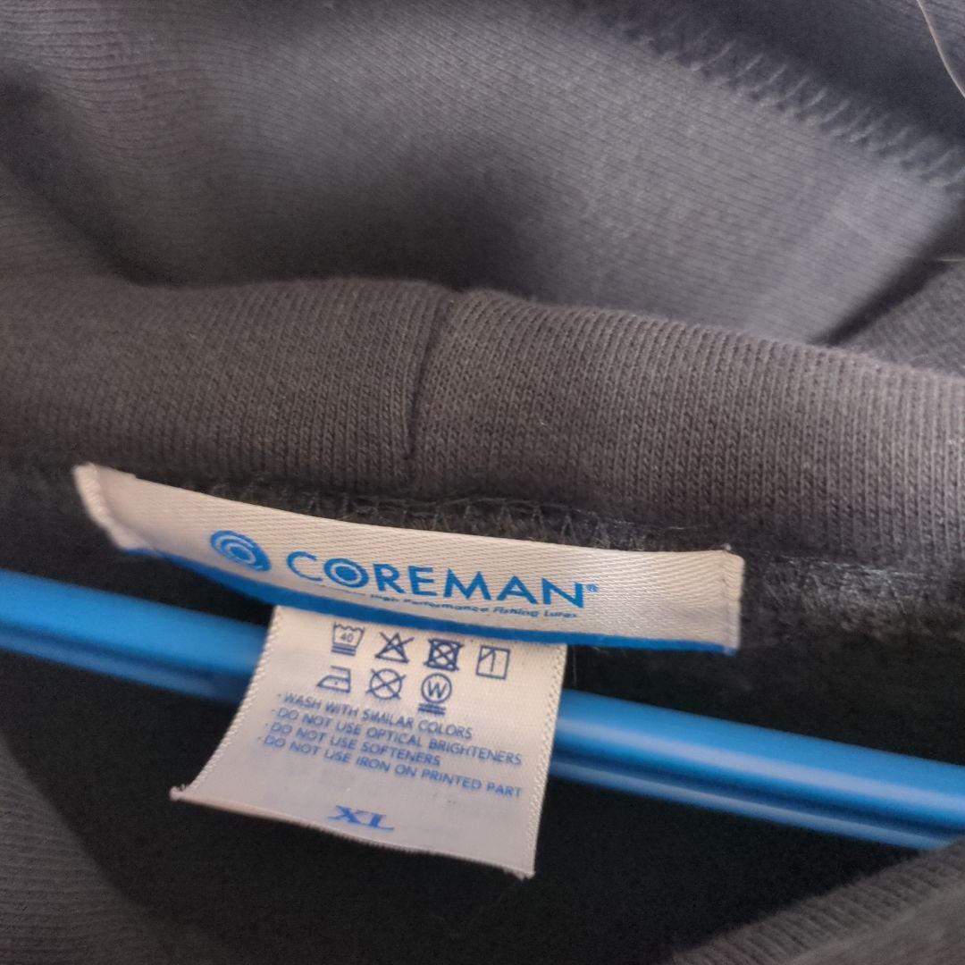COREMAN SEABASS FISHING パーカー　XL ブラック送料無料