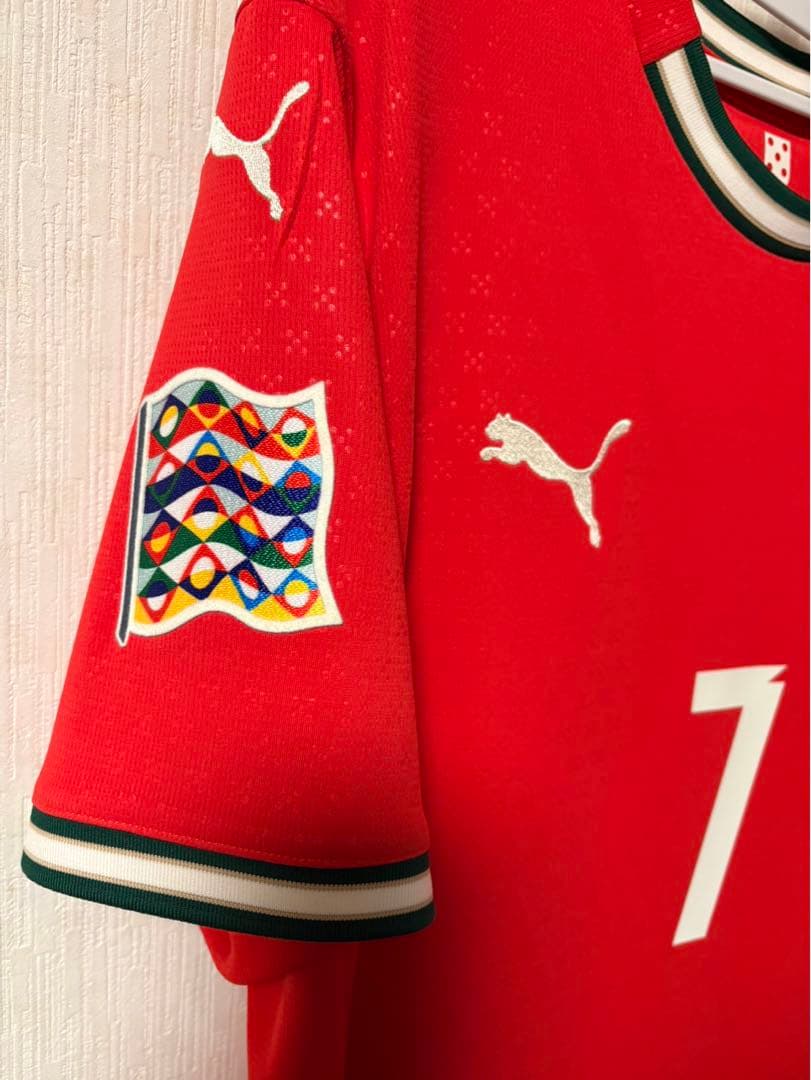 正規品　クリスティアーノロナウド　2025 ポルトガル代表　ユニフォームレプリカ