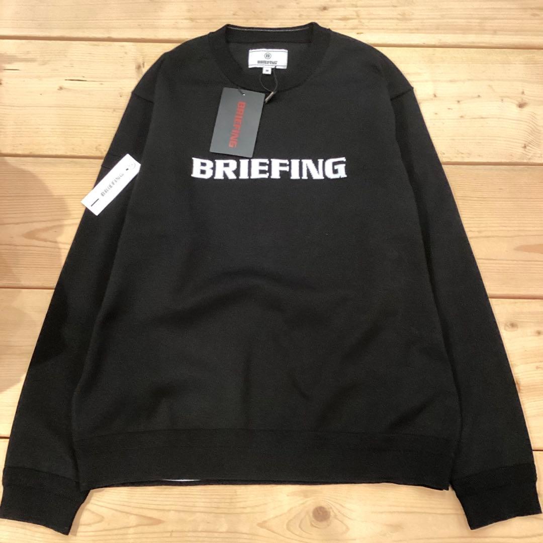 BRIEFING 新品　WOMEN’S WR CREWNECK KNIT M