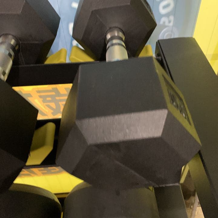 ヘックス  ラバーダンベル　55kg2個