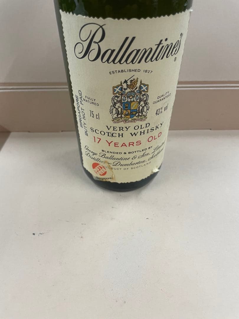【未開栓 古酒 】バランタイン 17年 ヴィンテージラベル終売品