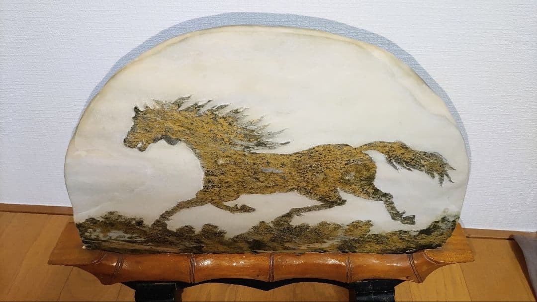 馬の彫物、インテリア置物