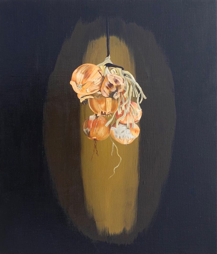 絵画　『玉ねぎ』