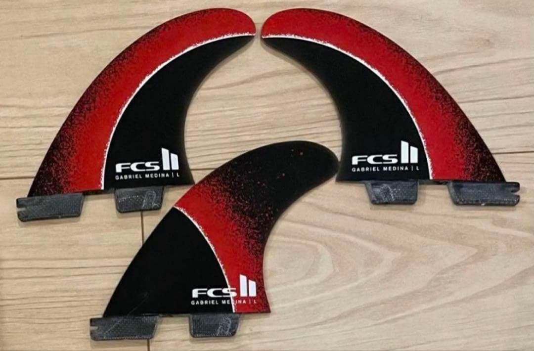 FCS II GABRIEL MEDINA Lサイズ フィンFireball