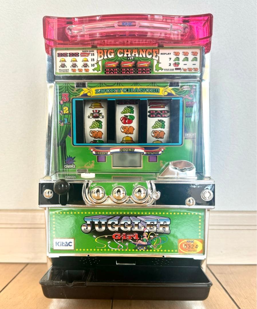 ‪☆ジャグラーガール 目覚まし時計‪☆