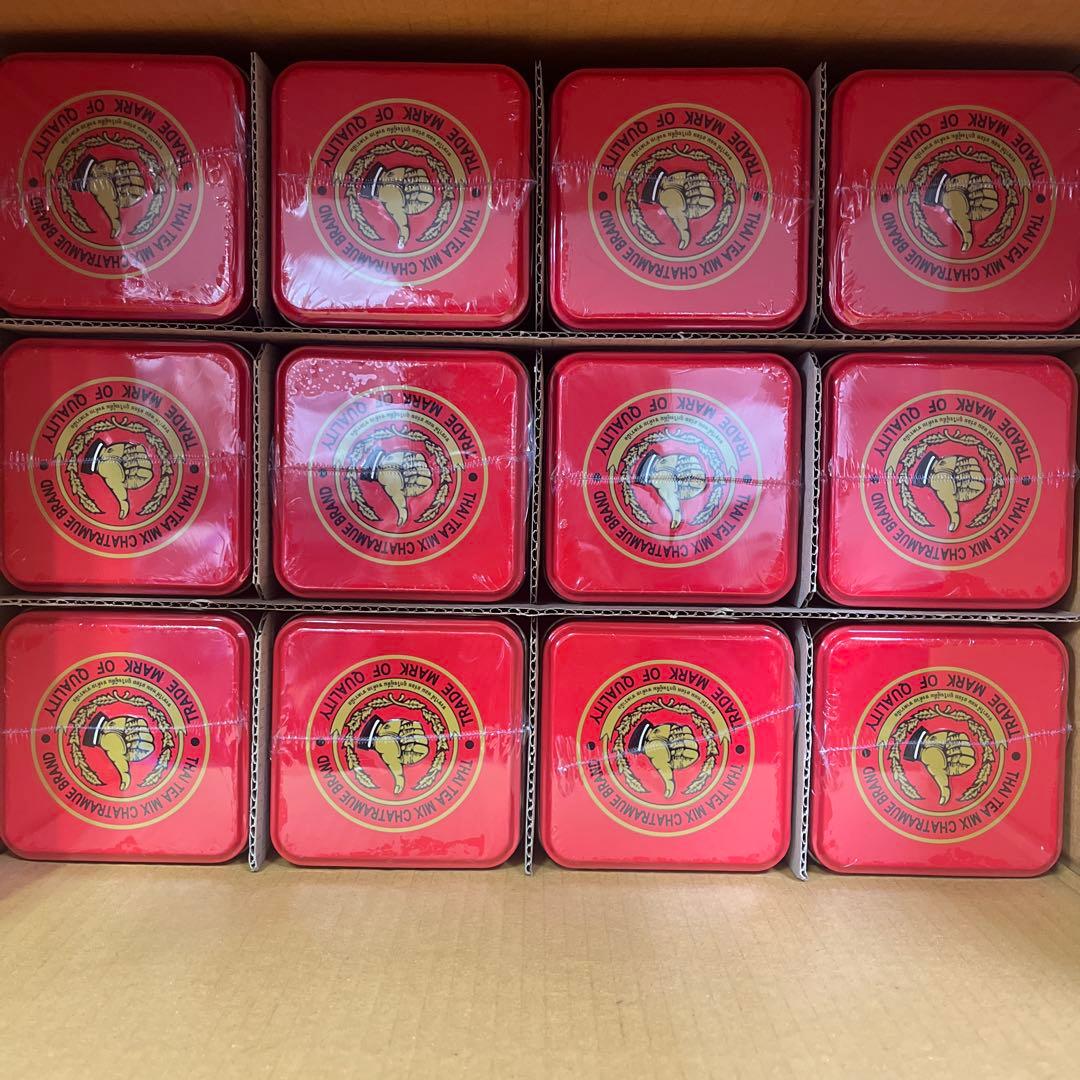 新品未開封 タイティー ×24缶 THAI TEA MIX チャトラムー