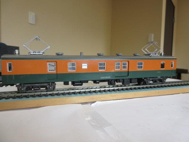 国鉄 クモユニ74　郵便・荷物合造電車 HOゲージ　(金属製 / カツミ製）