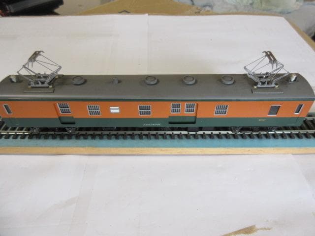 国鉄 クモユニ74　郵便・荷物合造電車 HOゲージ　(金属製 / カツミ製）